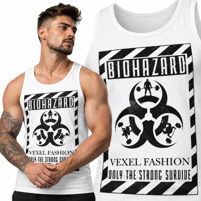 TANK TOP NA SIŁOWNIĘ BIOHAZARD